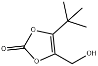 1,3-Dioxol-2-one, 4-(1,1-dimethylethyl)-5-(hydroxymethyl)-,188525-93-1,结构式