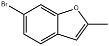 6-溴-2-甲基苯并呋喃 结构式