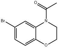 Ethanone, 1-(6-bromo-2,3-dihydro-4H-1,4-benzoxazin-4-yl)-|1-(6-溴-2,3-二氢-4H-苯并[B][1,4]恶嗪-4-基)乙烷-1-酮