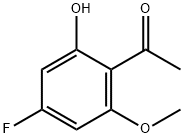 1-(4-氟-2-羟基-6-甲氧基苯基)乙酮,1890857-69-8,结构式
