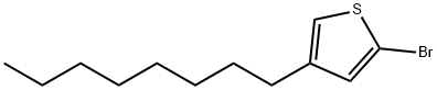 2-溴-4-辛基噻吩, 189102-85-0, 结构式