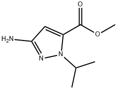 3-氨基-1-异丙基-1H-吡唑-5-羧酸甲酯, 1894743-38-4, 结构式
