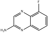 2-Quinoxalinamine, 5-fluoro- Struktur
