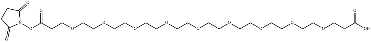 Acid-PEG9-NHS ester