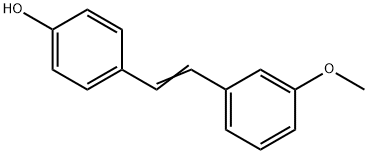 Phenol, 4-[2-(3-methoxyphenyl)ethenyl]- Struktur