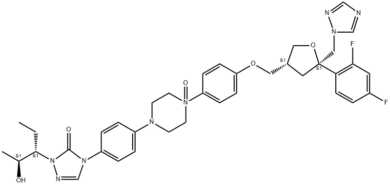 泊沙康唑杂质49,1902954-05-5,结构式