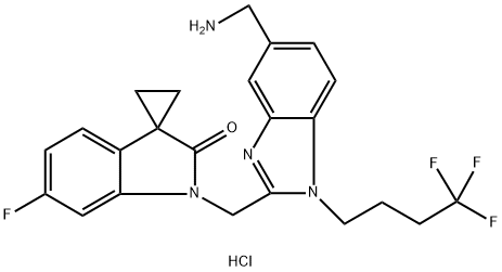 SISUNATOVIR HCL, 1903763-83-6, 结构式