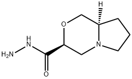 (3S,8Ar)-hexahydro-1h-pyrrolo[2,1-c]morpholine-3-carbohydrazide,1909294-89-8,结构式