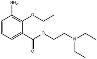 2-(diethylamino)ethyl 3-amino-2-ethoxybenzoate Structure