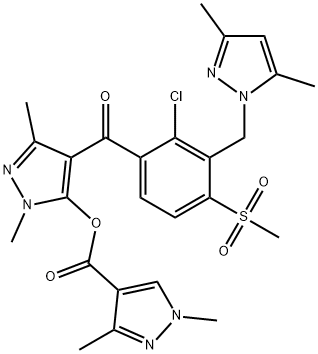 三吡磺砜 结构式