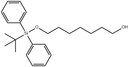 1-Heptanol, 7-[[(1,1-dimethylethyl)diphenylsilyl]oxy]- Structure