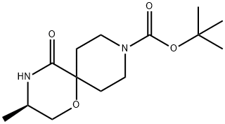 1914989-01-7 (R)-3-甲基-5-氧代-1-氧杂-4,9-二氮杂螺[5.5]十一烷-9-羧酸叔丁酯