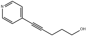 4-Pentyn-1-ol, 5-(4-pyridinyl)- 结构式