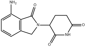 3-(7-amino-1-oxo-2,3-dihydro-1H-isoindol-2-yl)piperidine-2,6-dione Structure