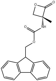 Fmoc-α-Me-D-Ser-lactone Structure