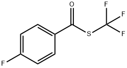 4-氟苯甲酸三氟甲硫基酯, 1927969-21-8, 结构式