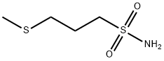 3-(methylsulfanyl)propane-1-sulfonamide 结构式