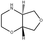 2H-Furo[3,4-b]-1,4-oxazine, hexahydro-, (4aS,7aR)- Structure