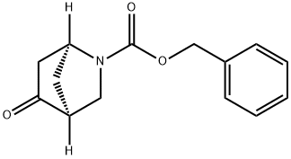 2-Azabicyclo[2.2.1]heptane-2-carboxylic acid, 5-oxo-, phenylmethyl ester, (1S,4S)- Structure