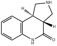 4H-Pyrrolo[3,4-c]quinolin-4-one, 1,2,3,3a,5,9b-hexahydro-, (3aR,9bS)-,1932378-81-8,结构式