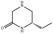 2-Piperazinone, 6-ethyl-, (6S)-,1932443-79-2,结构式