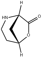 6-Oxa-2-azabicyclo[3.2.1]octan-7-one, (1S,5R)- Structure