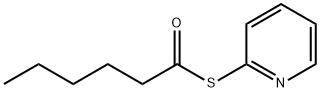 Hexanethioic acid, S-2-pyridinyl ester Struktur
