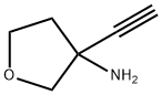 3-Furanamine, 3-ethynyltetrahydro- Struktur