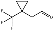 Cyclopropaneacetaldehyde, 1-(trifluoromethyl)- Structure