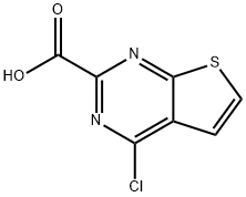 4-Chlorothieno[2,3-d]pyrimidine-2-carboxylic acid|4-氯噻吩并[2,3-D]嘧啶-2-羧酸