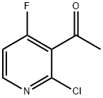 Ethanone, 1-(2-chloro-4-fluoro-3-pyridinyl)- Structure