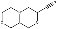 1H-[1,4]Oxazino[3,4-c][1,4]oxazine-3-carbonitrile,hexahydro-,1935197-69-5,结构式