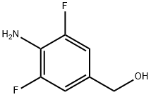 Benzenemethanol, 4-amino-3,5-difluoro- Structure