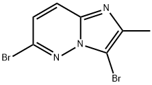 Imidazo[1,2-b]pyridazine, 3,6-dibromo-2-methyl-,1935911-17-3,结构式