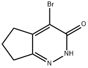 4-溴-6,7-二氢-2H-环戊二烯并[C]哒嗪-3(5H)-酮,1935980-07-6,结构式