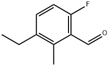 Benzaldehyde, 3-ethyl-6-fluoro-2-methyl- 结构式