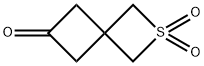 2-Thiaspiro[3.3]heptan-6-one, 2,2-dioxide 结构式