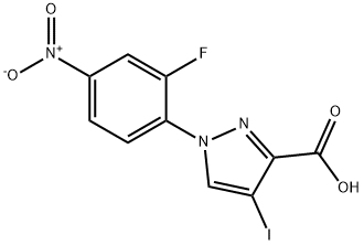 1946818-04-7 1-(2-fluoro-4-nitrophenyl)-4-iodo-1H-pyrazole-3-carboxylic acid