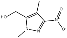 (1,4-dimethyl-3-nitro-1H-pyrazol-5-yl)methanol Structure