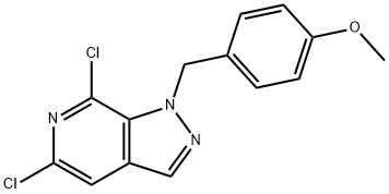 1951402-78-0 5,7-二氯-1-(4-甲氧基苄基)-1H-吡唑并[3,4-C]吡啶