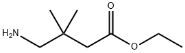 Butanoic acid, 4-amino-3,3-dimethyl-, ethyl ester Structure