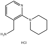 [2-(piperidin-1-yl)pyridin-3-yl]methanamine dihydrochloride Structure