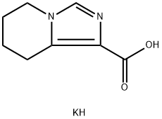 potassium 5H,6H,7H,8H-imidazo[1,5-a]pyridine-1-carboxylate 化学構造式