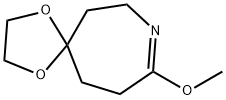 9-methoxy-1,4-dioxa-8-azaspiro[4.6]undec-8-ene Structure