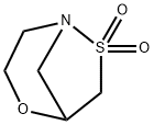 4-oxa-7lambda6-thia-1-azabicyclo[3.2.1]octane-7,7-dione Struktur