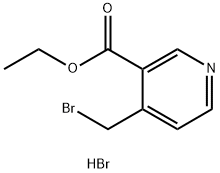 Ethyl 4-(bromomethyl)nicotinate hydrobromide Structure
