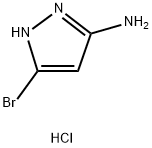 5-Bromo-1H-pyrazol-3-amine hydrochloride Struktur