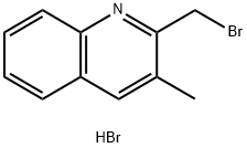 2-(Bromomethyl)-3-methylquinoline hydrobromide Structure