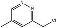 Pyridazine, 3-(chloromethyl)-5-methyl- Struktur