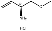 (S)-1-Methoxybut-3-en-2-amine hydrochloride Structure